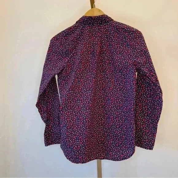 GAP Kids Boy’s XL Blue Holiday Christmas Long Sleeve Button-Up Shirt Casual - Picture 7 of 11